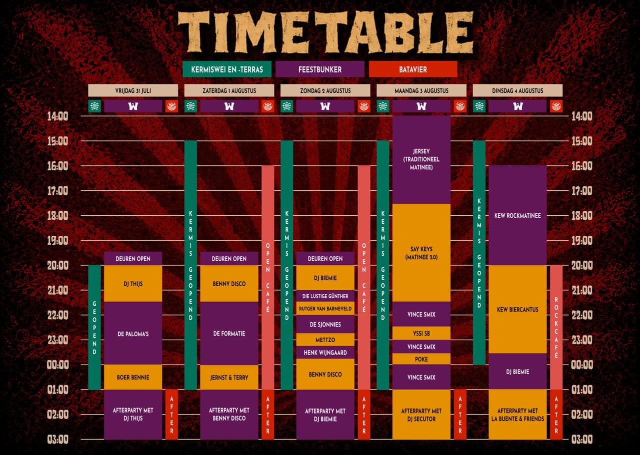 timetable goed